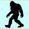 Bigfoot Silhouette Svg file, Bigfoot SVG, Big Foot Svg, Yeti Svg, Sasquatch Svg