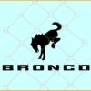 Ford Bronco logo SVG, Ford Bronco car sign svg, Bronco horse svg