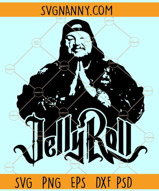 Jelly Roll SVG, Jelly Roll Nashville Tennessee SVG, Jelly Roll Clipart svg