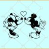 Mickey and Minnie love SVG, Disney SVG, Disney Valentine SVG, Love SVG