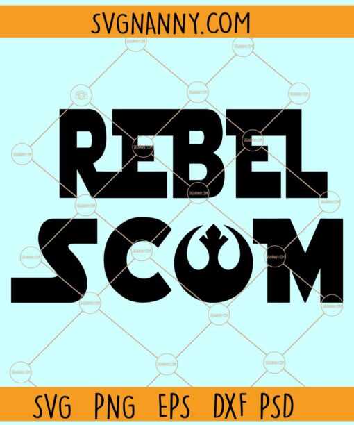 Rebel Scum SVG, Star Wars Rebel Scum, Star Wars SVG, Storm Trooper SVG