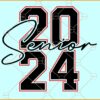 Senior 2024 SVG, Class of 2024 SVG, 2024 Graduate SVG, Graduation svg