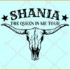 Shania The Queen in me Tour SVG, Shania Twain Singer SVG, Let’s Go Girls Album SVG