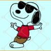 Snoopy Joe Cool SVG, The Peanuts Svg, Cool Snoopy SVG, Snoopy funny SVG