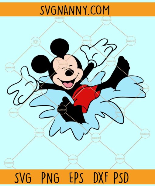 Summer Mickey Mouse SVG, Disney Summer Vacation SVG, Disney SVG