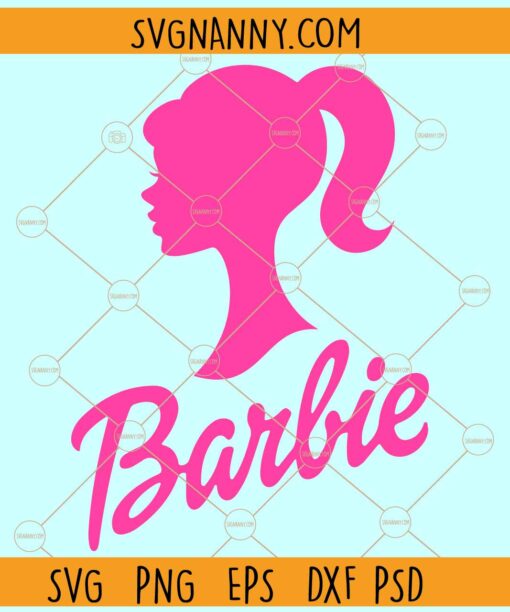 Barbie Doll SVG, Barbie Girl SVG, Afro Princess SVG, Barbie Girl Pink SVG