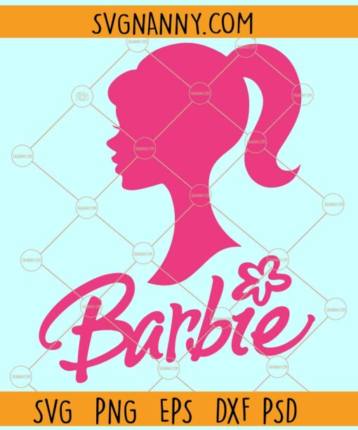 Barbie doll SVG, Doll head svg, woman head svg, doll svg, doll clipart svg