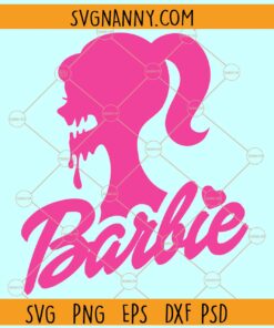 Barbie girl halloween SVG, Spooky Barbie SVG, Barbie Doll Witch SVG, Barbenheimer Halloween SVG