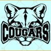 Cougars SVG, Cougars logo svg, Sports svg, school spirit shirt svg