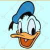 Donald Duck Smiling SVG, Donald Duck Head SVG