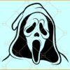 Ghost face svg, Ghostface svg, Scream mask svg, scary halloween grim reaper svg