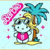 Hello Kitty Barbie Summer SVG, Hello Kitty Summer Svg, Hello Kitty Barbie SVG