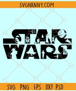 Star Wars SVG, Star Wars Clipart SVG, Star Wars Shirt SVG