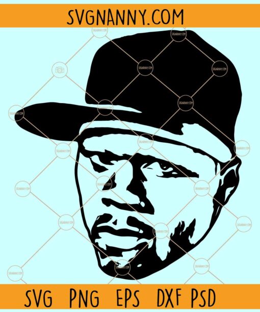 50 cent SVG, American Rapper SVG, Hip hop Legend SVG, Musician SVG