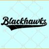 Blackhawks SVG, Chicago Blackhawks SVG, NHL Team svg, Chicago Blackhawks Logo Vector SVG
