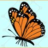 Butterfly clipart svg, Cute Butterfly clipart svg, Colored Butterfly clipart svg, Butterfly Vector SVG