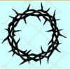 Crown of Thorns SVG, Christian svg, Religious Gifts svg, Jesus svg