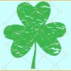 Distressed clover svg, Lucky Svg, Shamrock SVG Files, Shamrock SVG