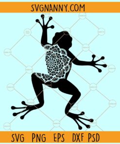 Frog mandala svg, Mandala Frog Svg File, Frog svg, mandala frog svg, Zentangle Frog SVG