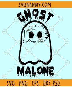 Ghost Malone SVG, Funny Postmalone Ghost SVG, Ghost Halloween SVG, Funny Ghost Svg