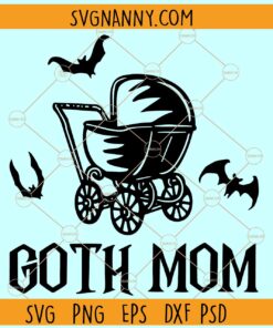 Goth mom Halloween SVG, Goth mom SVG Halloween Svg, Scary Svg