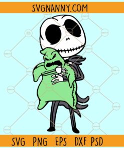 Jack And Oogie Boogie SVG, Jack Hug Oogie Boogie Svg, Oogie Boogie Svg, Jack Skellington Svg