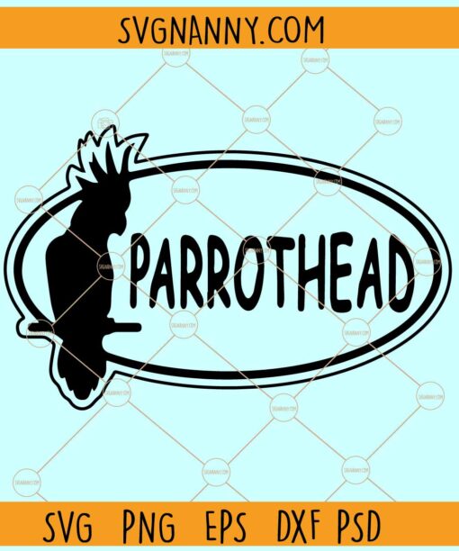 Jimmy Buffett parrot head SVG, Margaritaville SVG, Jimmy Buffett SVG