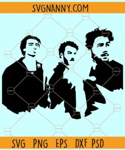 Jonas Brothers SVG, Jonas Brothers Clipart SVG, Jobros Jonas Brothers  SVG