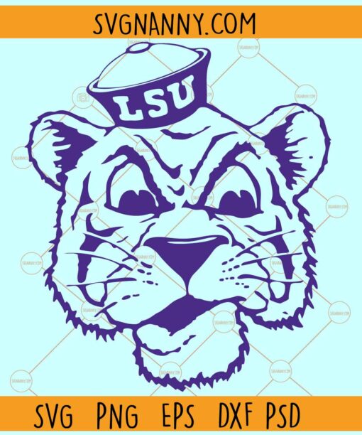 LSU Tigers SVG, Tigers SVG, Tigers Louisiana State University SVG, LSU Tigers Football SVG