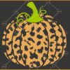 Leopard print pumpkin SVG, Leopard Pumpkin Svg, Cheetah Print Svg, Halloween Pumpkin SVG