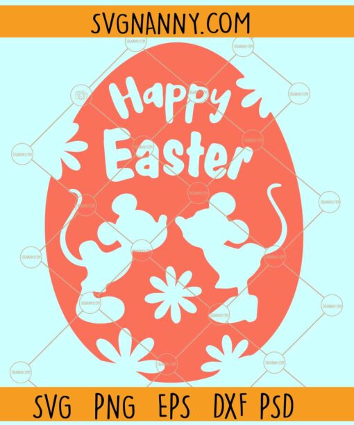 Mickey Minnie Easter egg SVG, Disney Easter Egg SVG, Disney Mickey Minnie Egg SVG