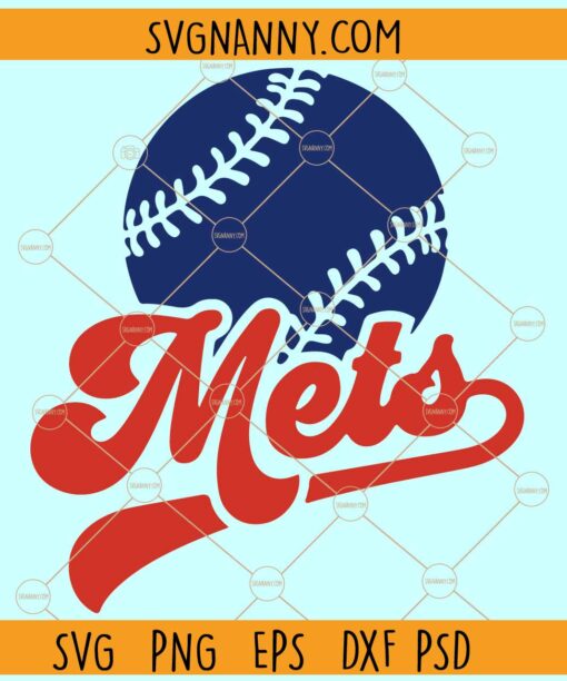 NY Mets SVG, New York Mets Logo SVG, New York Mets SVG, Baseball SVG