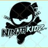 Ninja Kidz Tv Kids SVG, Gaming Team Top Tee SVG, Ninja Kidz Clipart SVG, Kids Boy Ninja For TV Kidz SVG