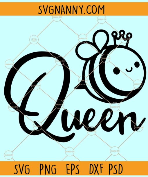 Queen bee SVG, Queen Bee png, Boss SVG, Bee Svg, Honey Bee Svg