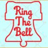 Ring the bell Philly SVG, Philly Baseball SVG, Philadelphia Phillies SVG