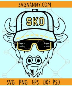 SKO buffalo SVG, Colorado Buffaloes Football SVG, Buffalo Colorado Mascot SVG, Colorado Buffaloes Football SVG