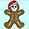 Skeleton Gingerbread SVG, Gingerbread Man Skeleton SVG, Christmas SVG