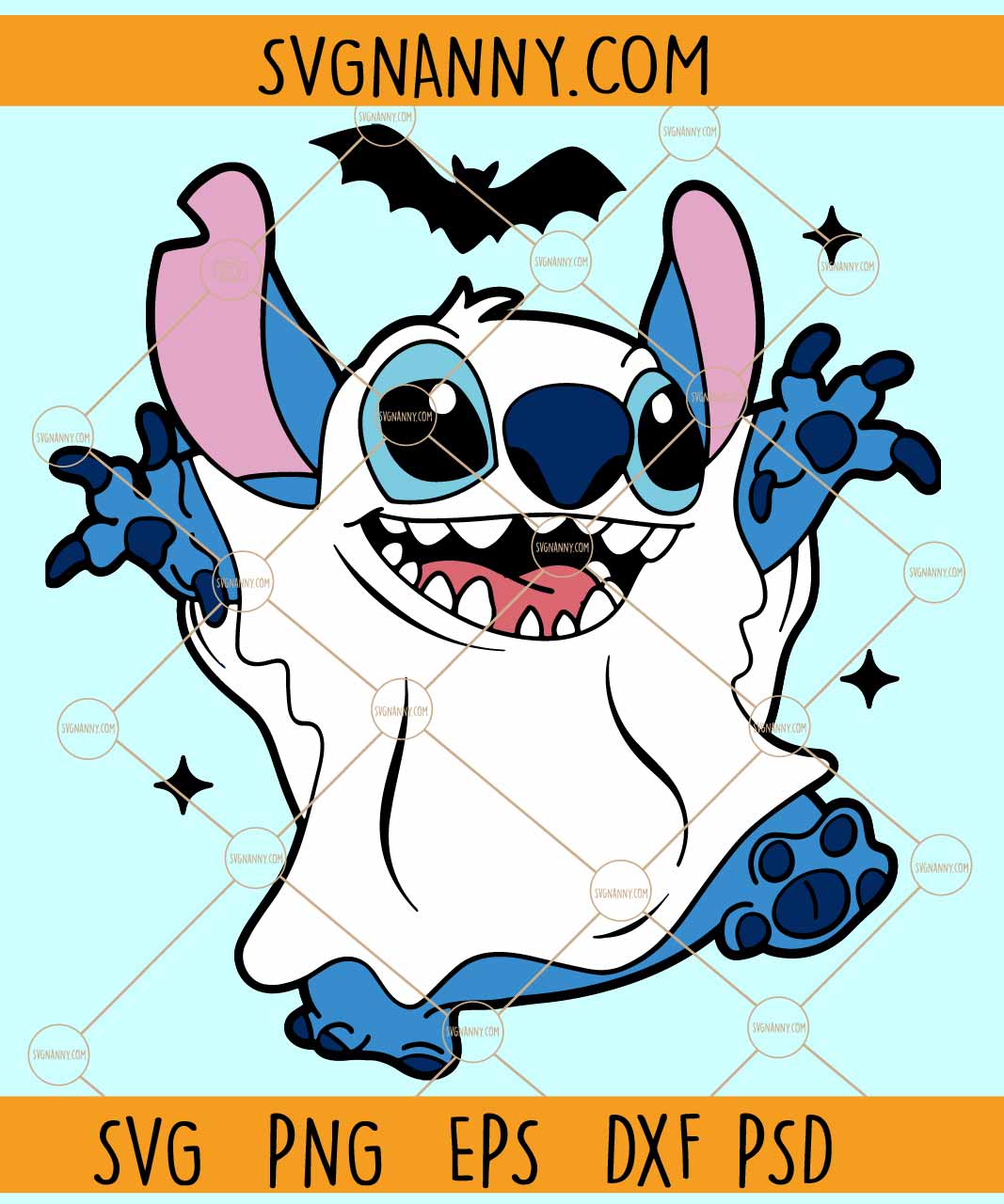 Stitch Waving Lilo & Stitch – Cartoon Stickers And Decals For Your