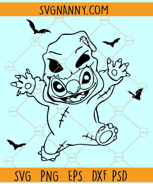 Stitch Oogie Boogie costume SVG, Stitch Oogie Boogie SVG, Oogie Boogie SVG