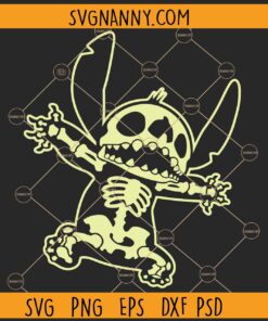 Stitch halloween skeleton SVG, Stitch Skeleton Svg, Halloween Skeleton Costume Svg