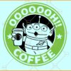 Toy Story Alien Starbucks Coffee SVG, Toy Story Coffee Svg, Starbucks Svg