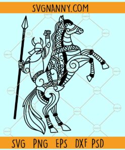 Viking horse svg, Odin's horse SVG, Norse SVG