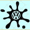 Vw blob SVG, Vw blob Clipart svg, Vw blob vector SVG, Volkswagen SVG