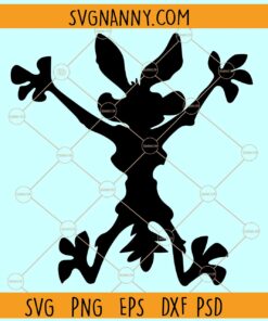 Wile e coyote SVG, Road Runner svg, Coyote cartoon SVG, Coyote cartoon Clipart SVG
