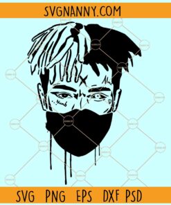 XXXTentacion SVG, XXXTentacion Rip SVG, XXX Tentacion SVG, Numb Alone SVG