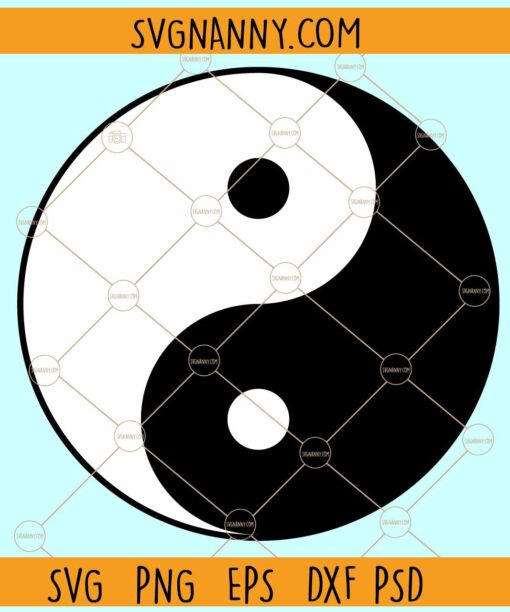 Yin yang svg, Mystical Yin Yang Symbol SVG, Yin Yang Symbol SVG