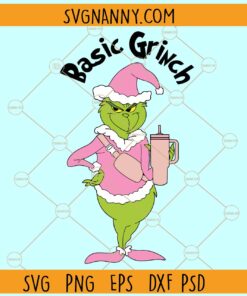 Basic Grinch SVG, Grinch SVG, Grinch Christmas SVG, Grinch Squad Svg