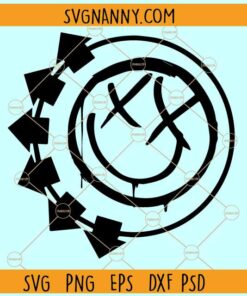 Blink 182 Smile SVG, Blink Svg, Rock Band Svg, Blink 182 The World Tour SVG, Blink Smile 182 SVG