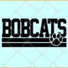 Bobcats SVG, Montana State Bobcats Football SVG, National League Football SVG