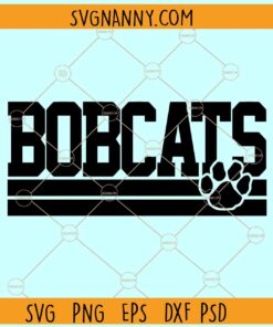 Bobcats SVG, Montana State Bobcats Football SVG, National League Football SVG